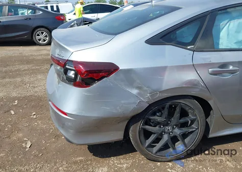 2025 Honda Civic Sport z USA, uszkodzony, nr VIN 2HGFE2F58SH542294